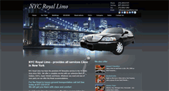 Desktop Screenshot of nycroyallimo.com